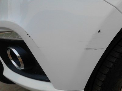 左前保險(xiǎn)杠刮花了_瑞虎3論壇_手機(jī)汽車之家